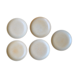 Lot of 5 flat plates in sandstone