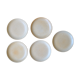 Lot de 5 assiettes plates en grès