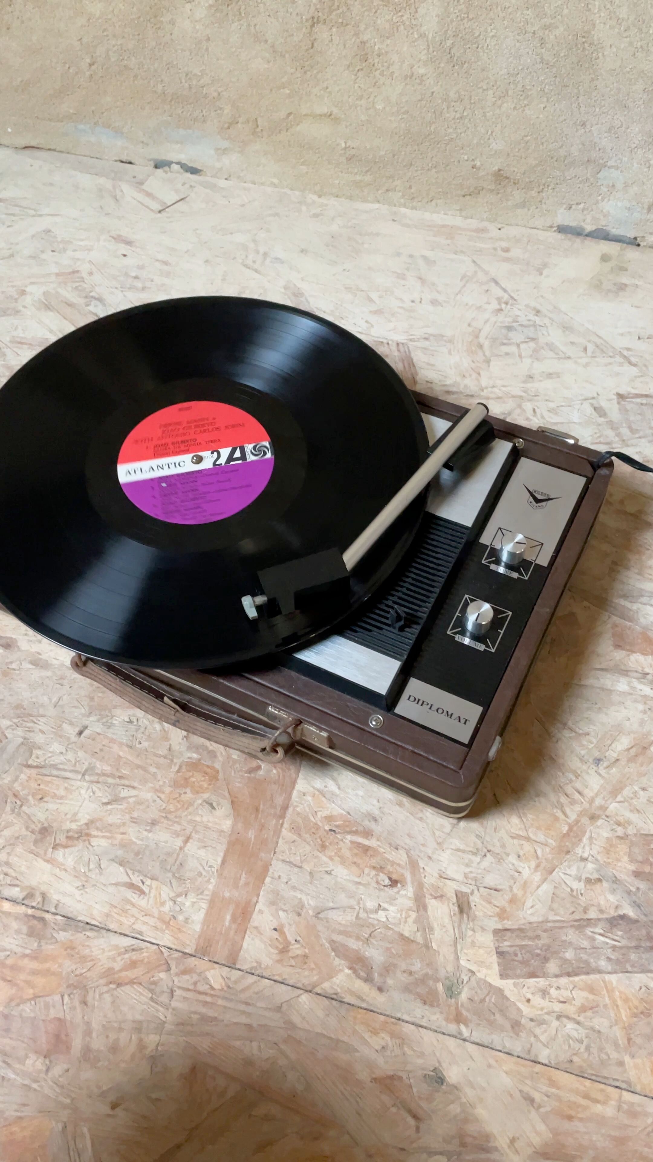 Travel turntable - "Wilson" milano - Diplomat