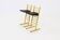 Set of 2 Italian Height Adjustable Chairs or Barstools 1980s