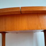 Danish extendable round table 1960