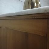 Dresser with marble