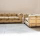 3-seater sofa and silk armchair, Tommaso Barbi, 1970