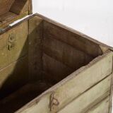 Antique green primitive style chest (circa 1920) #21