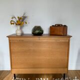 Notary curtain binder cabinet