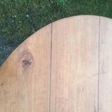Old oval table Louis Philippe with 6 feet