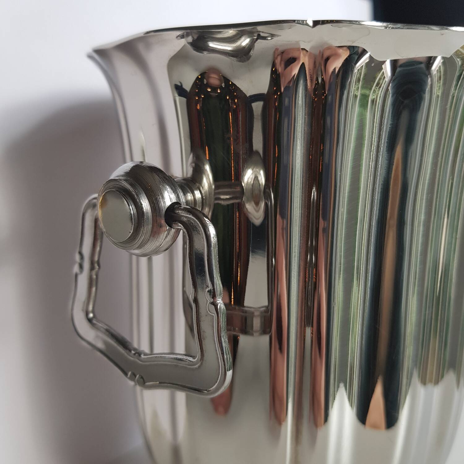 Seau à glace Jean Couzon en inox 18/10 fabriqué en France