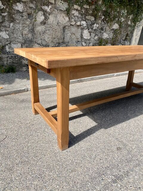 Farm table raw wood 200 cm