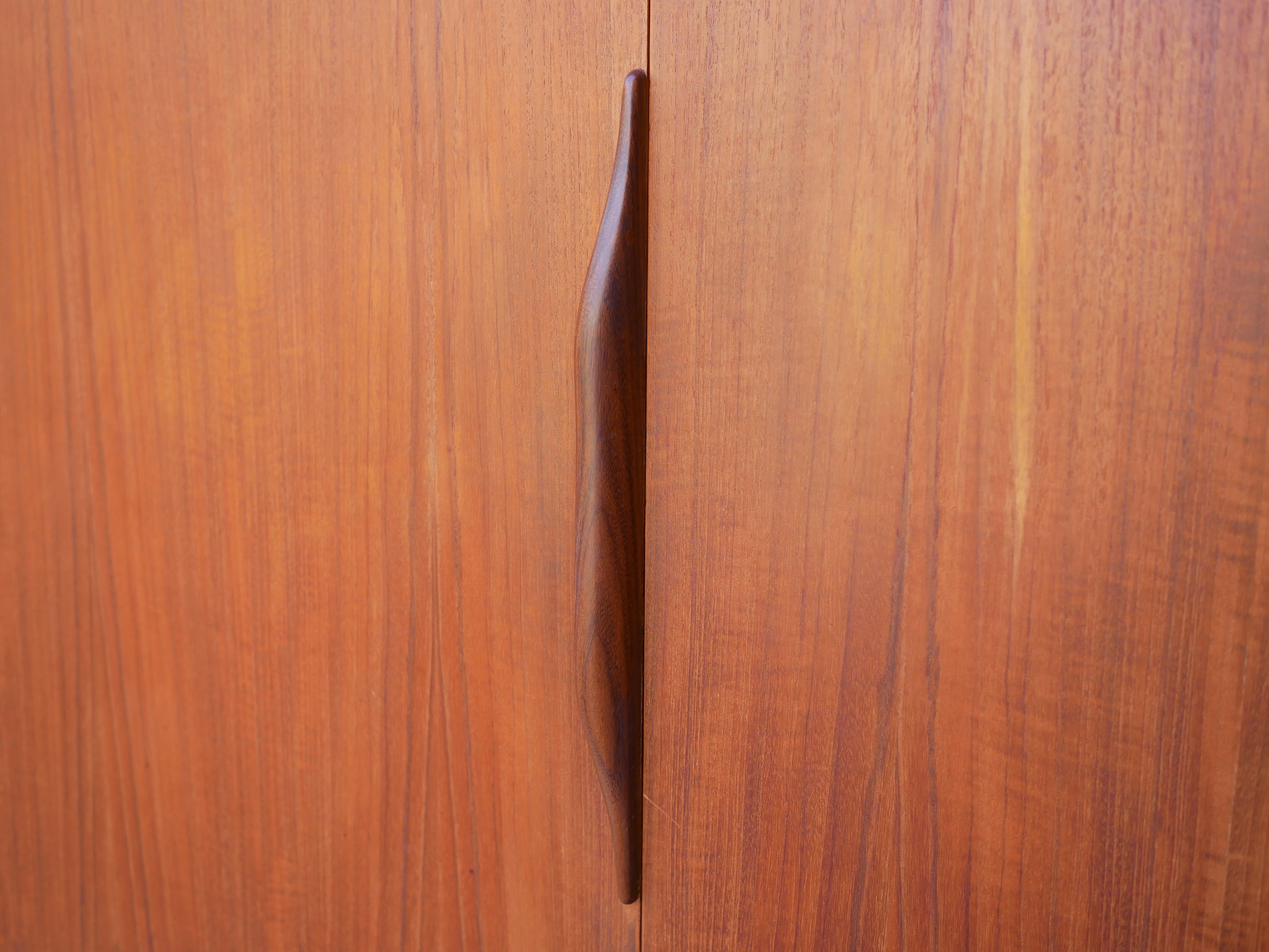 Scandinavian teak wardrobe by Roche-Bobois editions