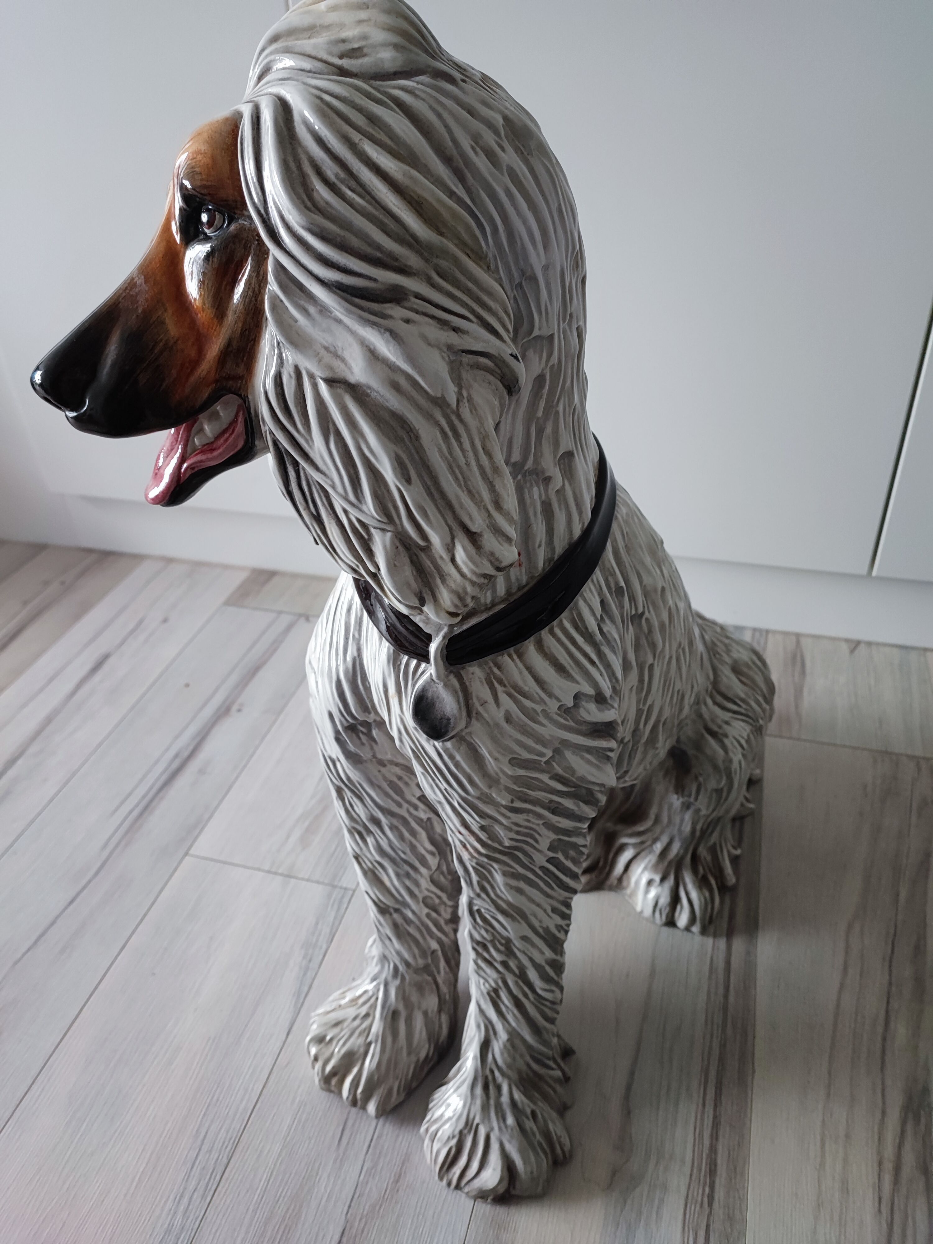 Céramique chien lévrier