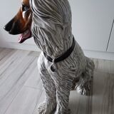 Ceramic greyhound dog