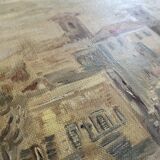 Old painting on cardboard
