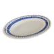 Badonviller porcelain dish with diamond pattern