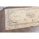 1970s Turkish Oushak Handmade Wool Cotton Beige Area Rug 116x192