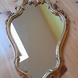 Gilded baroque mirror
