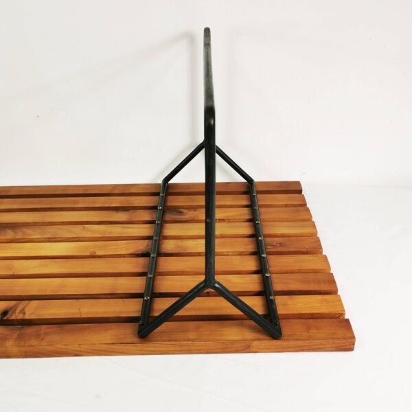 Banc modèle 400, Knoll International, conçu par Harry Bertoia, États-Unis, années 1950.