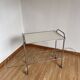 Vinyl serving cart