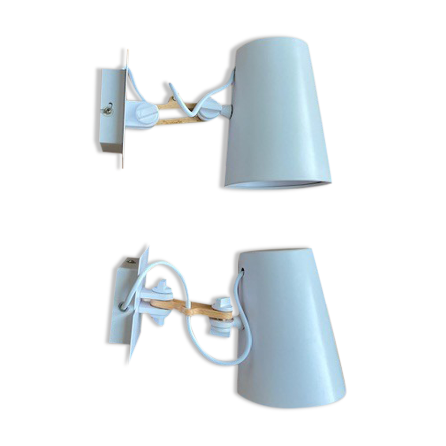 Pair wall lamps mantra