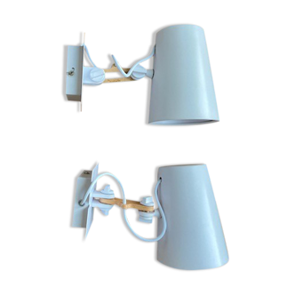 Pair wall lamps mantra