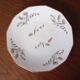6 Limosa hard porcelain dessert plates (Limoges)
