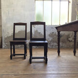 Pair chairs Lorraine