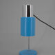 Mid-century blue table lamp by Napako, 1970s