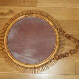 Rattan sun mirror 530mm