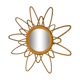 Miroir rotin 60cm