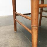 Mid-century Italian dining chairs by Giorgetti, set of 4.