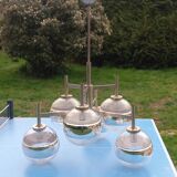 Space age design chandelier from the 70s