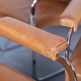 Set of 6 De Sede RH 305 Dining Chairs by Robert Haussmann in Cognac Leather