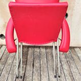 Red skai armchair year 1950