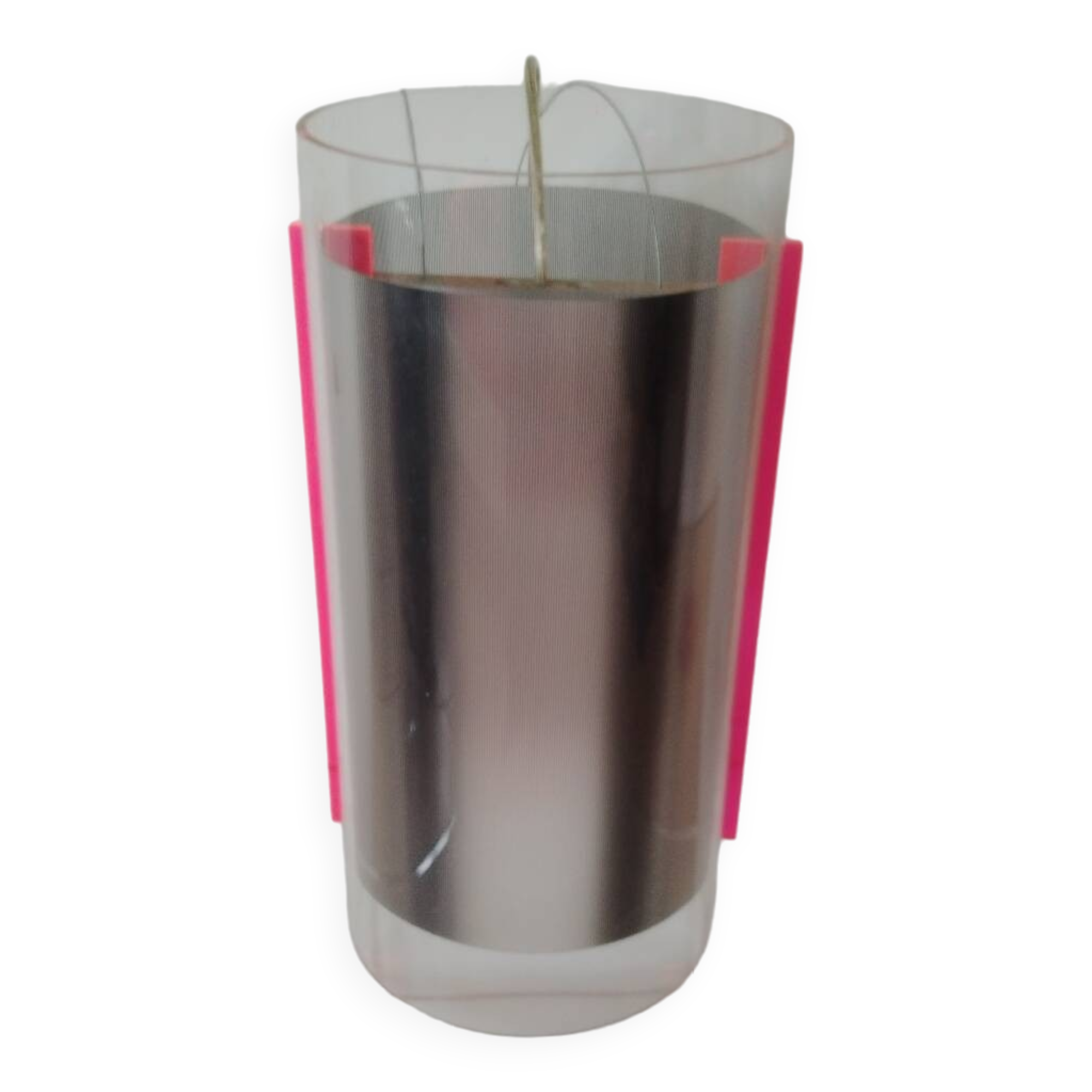 Designer plexiglass pendant light