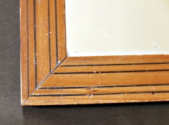 Small pitch pine mirror