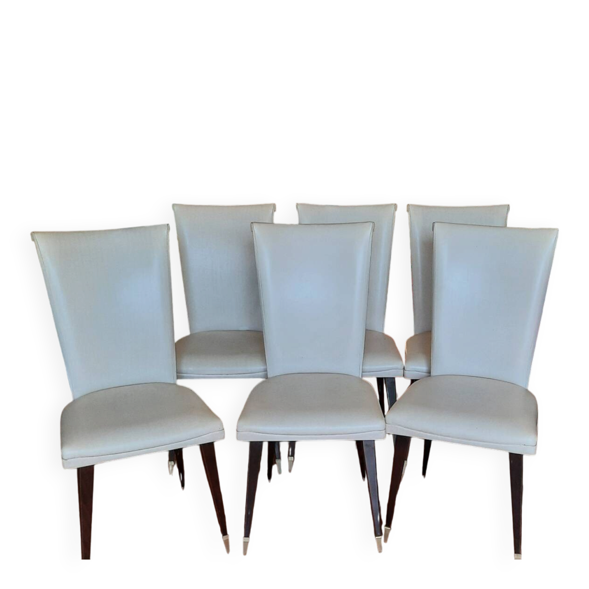 6 chaises année 50