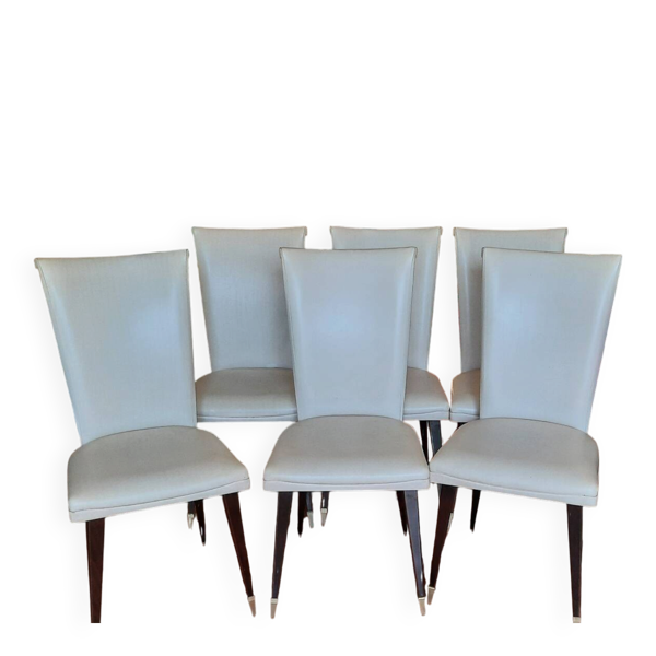 6 chaises année 50