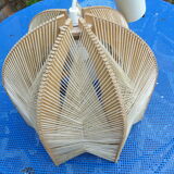 60s wire and wood hanging