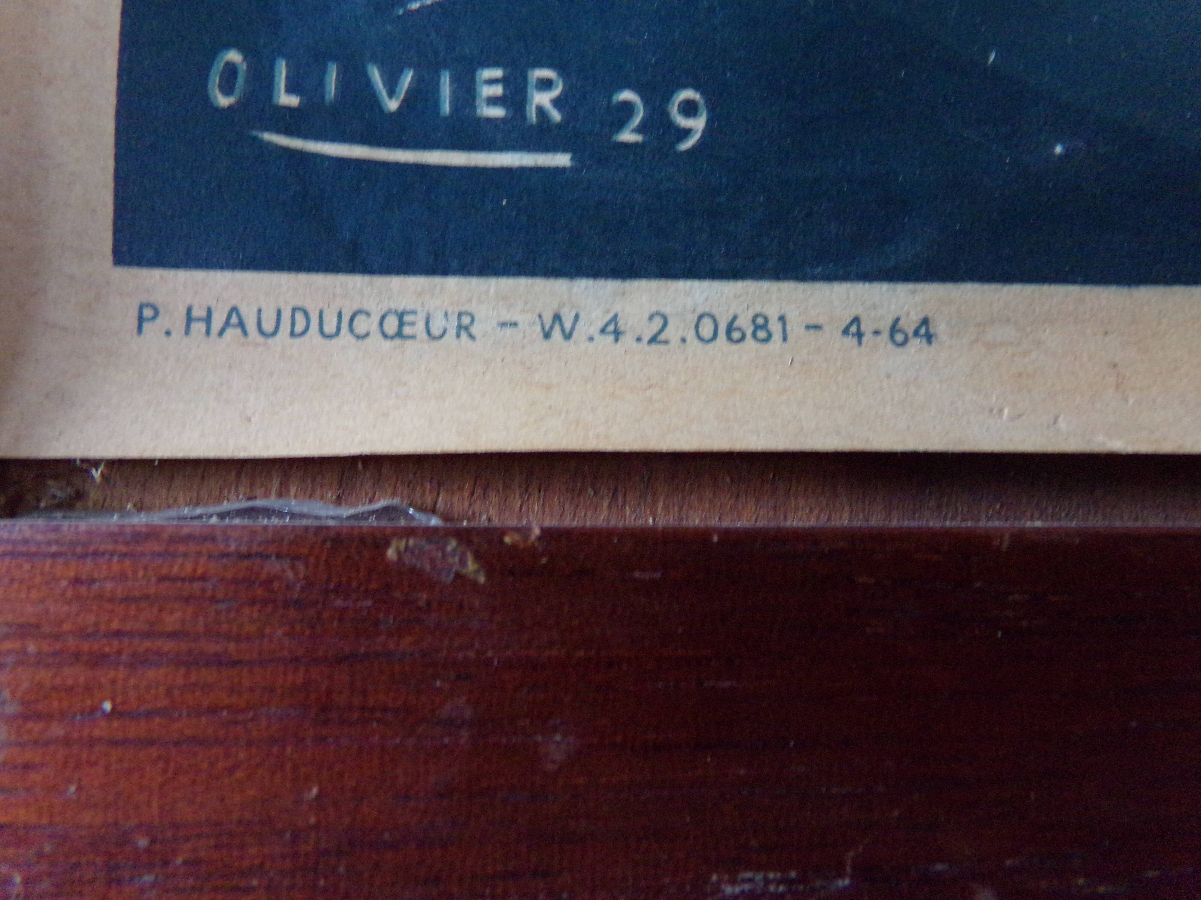 Educational poster 60s