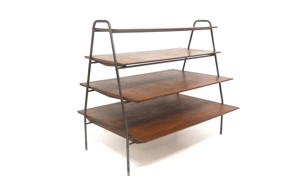 Scandinavian teak shelves, Sweden, 1950.