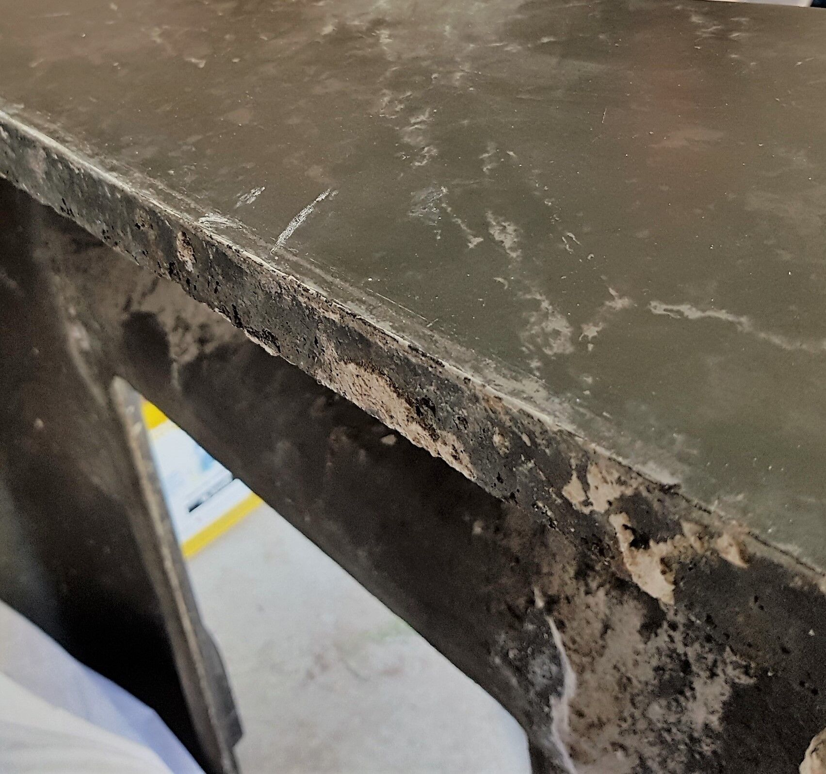 Fireplace marble black