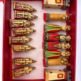 Wooden chess game
