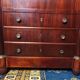 Secretaire Empire en acajou