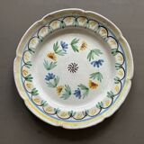 Eighteenth-century earthenware plate