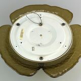 60s 70s Peill & Putzler ceiling lamp glass space design lamp
