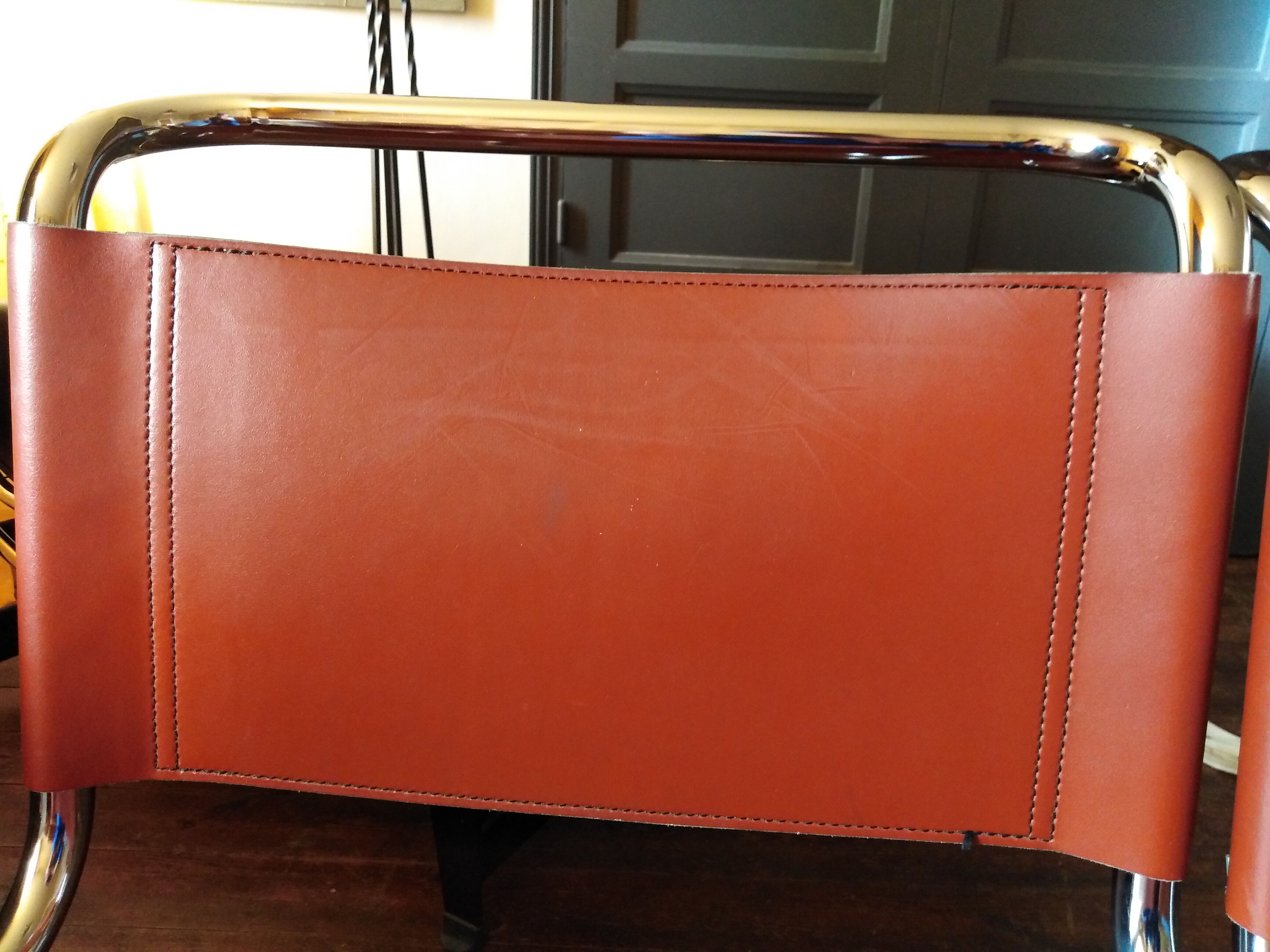 4 Marcel Breuer design chairs, model B33