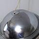 Vintage 'Vog' hanging steel lamp design by AZ Pavia, ITALY 1970s