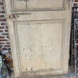19th century double-sided partition door in solid oak