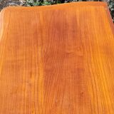 Louis XV style crossbow commode in cherry wood