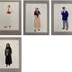 Lithographie costumes nationaux - Champagne