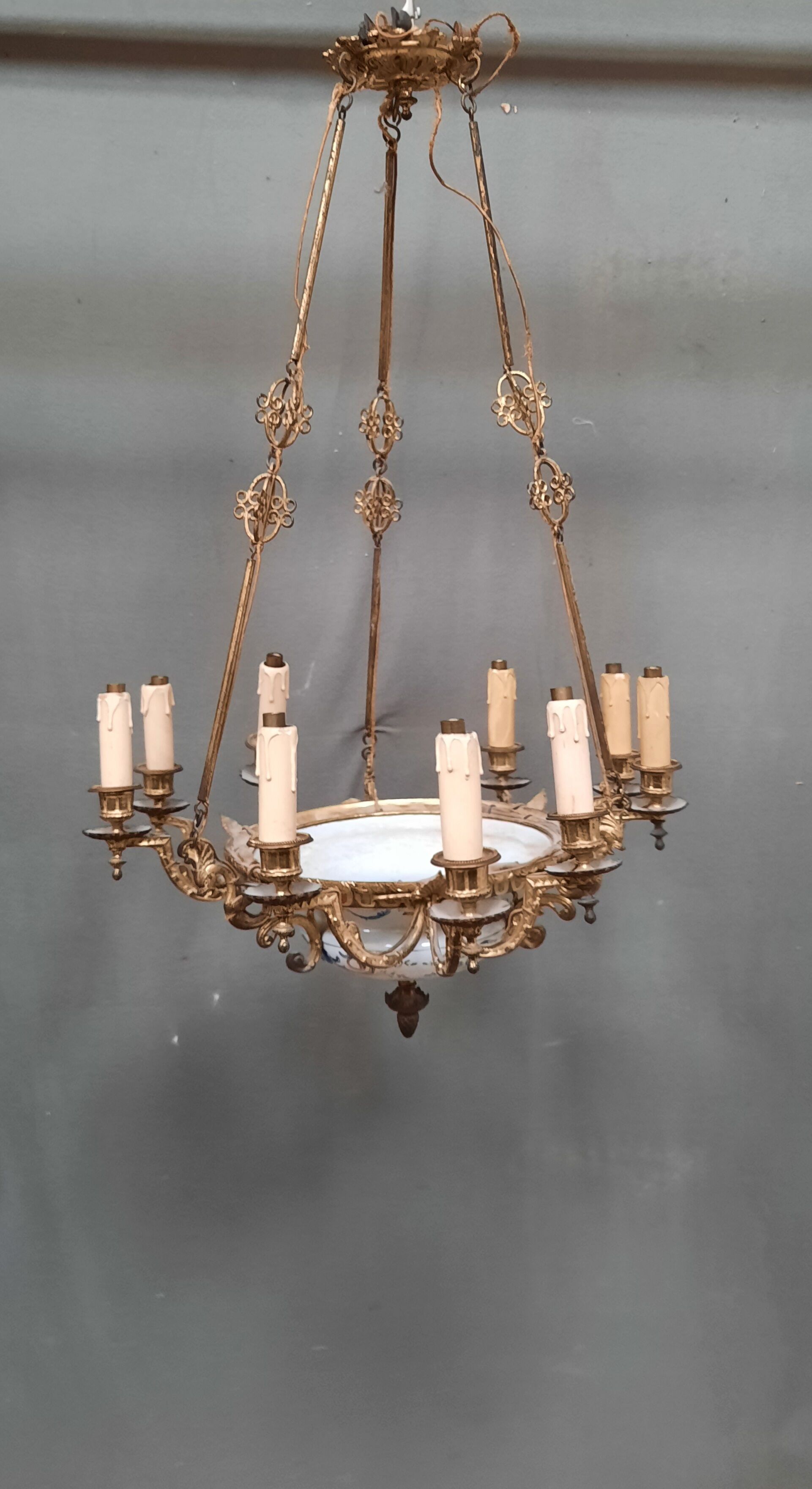 Suspension à 9 lumière